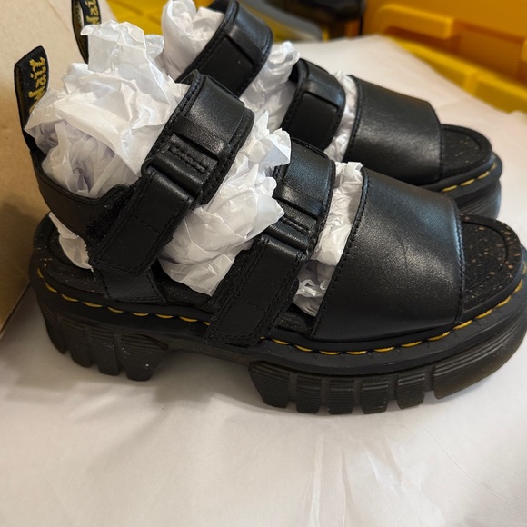 Dr. Martens Black Chunky Sandals - Picture 5 of 12